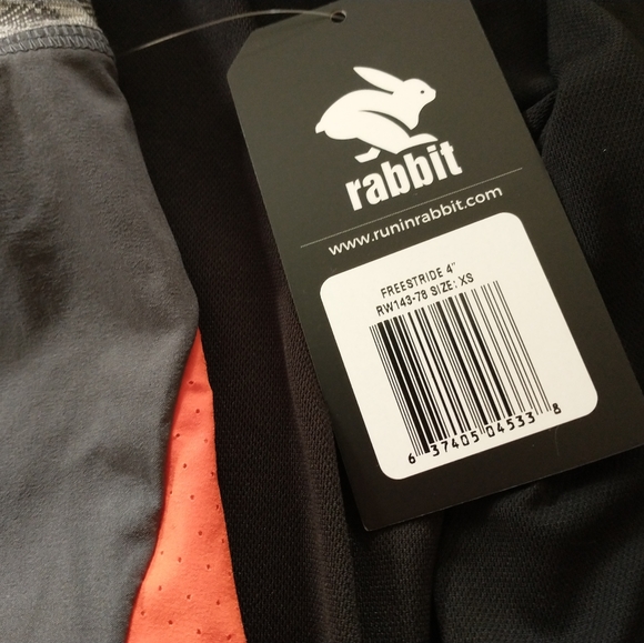 Rabbit freestride 4" running shorts - Picture 4 of 4